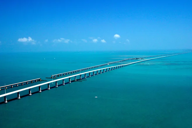 7-mile bridge wide view 7-mile bridge wide view